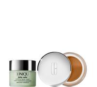 Clinique Daily Calm™ Soothing Cream and Foundation Makeup Balm Bundle (Various Shades) - Medium Deep Medium Deep