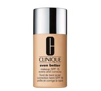 Clinique Even Better Make Up SPF15 CN 70 Vanilla Rende il tono della pelle uniforme e luminoso, all'istante e nel tempo. In sole 4/6 settimane le macchie dovute all'età appariranno meno evidenti.Fondo