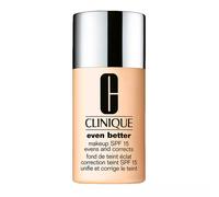 Clinique Fondotinta liquido per unificare la tonalità della pelle SPF 15 (Even BetterMake-up ) 30 ml 03 (CN28) Ivory (VF-N)
