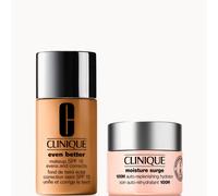Clinique Even Better Vitamin Makeup Foundation & Moisture Surge 100H Hydrator Moisturiser Bundle (Various Shades) - WN 112 GINGER WN 112 GINGER