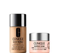 Clinique Even Better Vitamin Makeup Foundation & Moisture Surge 100H Hydrator Moisturiser Bundle (Various Shades) - WN 46 Golden Neutral WN 46 Golden Neutral