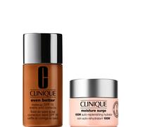 Clinique Even Better Vitamin Makeup Foundation & Moisture Surge 100H Hydrator Moisturiser Bundle (Various Shades) - WN 118 Amber WN 118 Amber