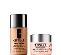 Clinique Even Better Vitamin Makeup Foundation & Moisture Surge 100H Hydrator Moisturiser Bundle (Various Shades) - CN 62 PORCELAIN BEIGE CN 62 PORCELAIN BEIGE