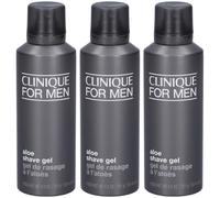 Clinique For Men Gel da Barba all´Aloe 3x125 ml