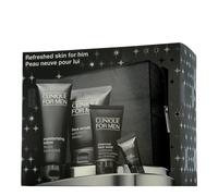 Clinique for Men Set mit Face Scrub 100 ml + 100 ml + 50 ml + 7 ml