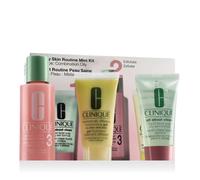 Clinique Mini kit per una routine di bellezza salutare - Tipo di pelle: mista-grassa (sapone per il viso 30 ml + scrub 60 ml + gel 30 ml)
