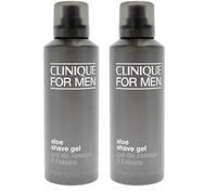 Clinique M5655 For Men Aloe Shave Gel da barba, 125 ml (Confezione da 2)