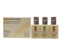 Clinique Set Trio, Cura del viso Drammaticamente Differente, Senza parabeni, Idratante, Giorno e Notte, Gel, Per il viso, 3 pezzi, 125 ml
