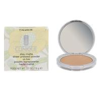 Clinique Stay-Matte Sheer Pressed Powder, 17 Stay Golden, 7g