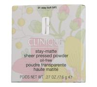 Clinique Stay-Matte Sheer Pressed Powder Classic 01 Stay Buff 7,6 g