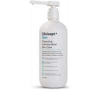 Clinisept+ Skin 490 ml con pompa, detergente + antimicrobico, grande formato clinico, procedura post-cura
