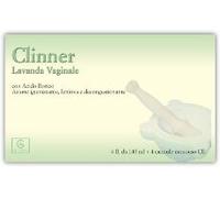 clinner Lavanda Vaginale 4 Flaconi 140ml + 4 Cannule Vaginali Monouso Blister