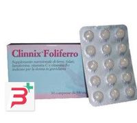 CLINNIX FOLIFERRO 30 COMPRESSE