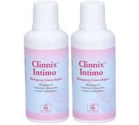 Clinnix Intimo Detergente Ginecologico Set da 2 2x500 ml Soluzione