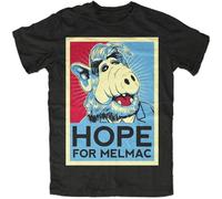 CLINSIS Alf Hope for Melmac T-Shirt Tasty Cult Series Gordon Shumway Black S