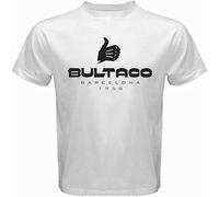 CLINSIS Bultaco Motorcycles Barcelona 1958 Mens T-Shirt White S