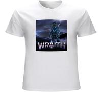 CLINSIS Men's Limited The Wraith Action Sci-Fi Drag Racer Movie Film Graphic T-Shirt White M