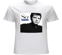 CLINSIS Peter Gabriel Men's T Shirt Unisex Tees White M