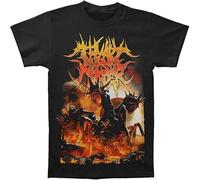 CLINSIS Short Tee Men's T Shirt Thy Art is Murder Black M