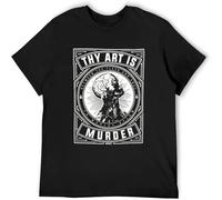 CLINSIS Thy Art is Murder Mens Flesh And Soul T Shirt Black XXL