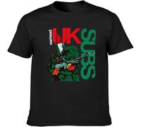 CLINSIS UK Subs Warhead Mens T Shirt Unisex Tee Black L