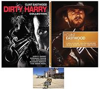 Clint Eastwood 9 Film DVD Collection Dirty Harry Serie completa & Spaghetti Westerns include bonus Western Movie Art Card