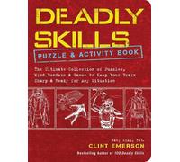 Clint Emerson – Deadly Skills Puzzle & Activity Book – Raccolta di puzzle e giochi – Tascabile