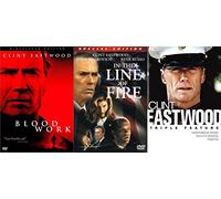 Clint Has Blood on the Line: Clint Eastwood's- Blood Work + True Crime + Heartbreak Ridge/ Kelly's Heroes/ Firefox 5 Feature Film DVD pack