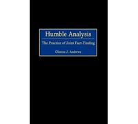 Clinton J. Andrews Humble Analysis (Copertina rigida)