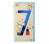 Clintons: Birthday Boy 7 - Biglietto di auguri per il 7° compleanno per un ragazzo