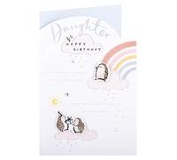 Clintons: Hedgies and Rainbow - Biglietto di auguri per figlia 149 x 229 mm, multi, 1149741