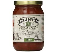 Clint's, Texas Salsa, Mild, 16 oz
