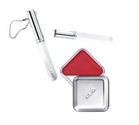 CLIO - Essential Lipcheek Tap 06 Apple Garden + Lip Brush Set