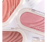 CLIO - SIM;PLAIN Gleam On Cheek - 5 Colors #002 Crème De Peach
