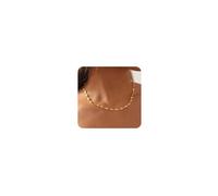 Cliory Collana girocollo con ciondolo a forma di cuore, semplice, alla moda, gioiello da donna, Zinco, Nessuna pietra preziosa