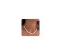 Cliory Collana girocollo con margherita carine collane a margherita collane girocollo floreali Boho Choker collana gioielli per le donne