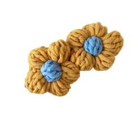 Clip a Banana 2 Fermagli for Capelli A Banana Lavorati A Maglia A Doppio Fiore