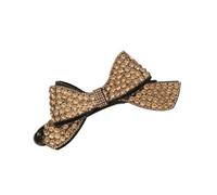 Clip a Banana Clip A Banana Con Strass E Fiocco Elegante Da 2 Pezzi