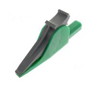 Clip A Coccodrillo PJ5066-IEC-G; 36A; 1kVDC; Verde; Capacità Di Grip: Max. 41mm