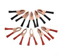 Clip a coccodrillo resistenti con placcatura in rame per caricabatterie e applicazioni elettriche, dimensioni 70 mm (10 pezzi)