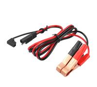 Clip a coccodrillo SAE da 14 AWG a batteria YACSEJAO 1 m 12 V batteria a coccodrillo a SAE 2 pin cavo di scollegamento rapido per pannello solare auto moto marine