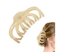 Clip a con un forte strumento di stile visibile, delicatamente al | Clip jumbo, design dei denti tra blocco, veloce, durante la doccia e il bagno