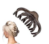 Clip a con un forte strumento di stile visibile, delicatamente al | Clip jumbo, design dei denti tra blocco, veloce, durante la doccia e il bagno