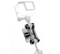 Clip a farfalla CNC Morsetto subacqueo Connettore per luce Testa a sfera Treppiede