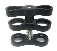Clip a farfalla con testa a sfera da 1 pollice per GoPro DJI Action SLR Camera