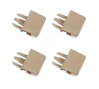 Clip a farfalla per la valvola di sfiato 'aria condizionata della Per Toyota Per Corolla 2000-2023 Griglia ventilazione auto(Beige)
