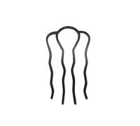 Clip a forchetta per capelli in metallo nero da donna pettine per capelli da sposa pettine disordinato fermaglio fermaglio ganci pettini laterali cappucci bastoncini strumenti per lo styling dei