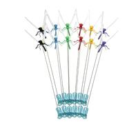 Clip a forma di libellula, decorazione realistica, 6 colori, per tenere lontane le , per cappelli, padiglioni, casa, patio, viaggi, campeggio, giardino, cortile, prato, casa, animali domestici