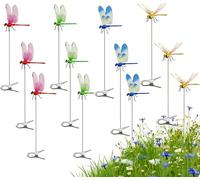 Clip a libellula, clip per mosche a forma di libellula, decorazione repellente per insetti, libellule finte, per cappelli, cervi e cavalli, dispositivi per spaventare le mosche per interni ed esterni