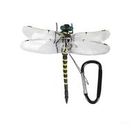 Clip a libellula per avventure all'aperto, progettata per godersi la natura (nero)